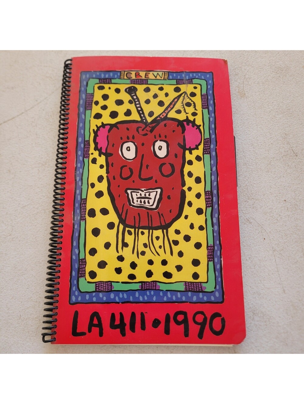 LA 411 1990 Crew Vintage Hollywood Film TV Production Directory Book